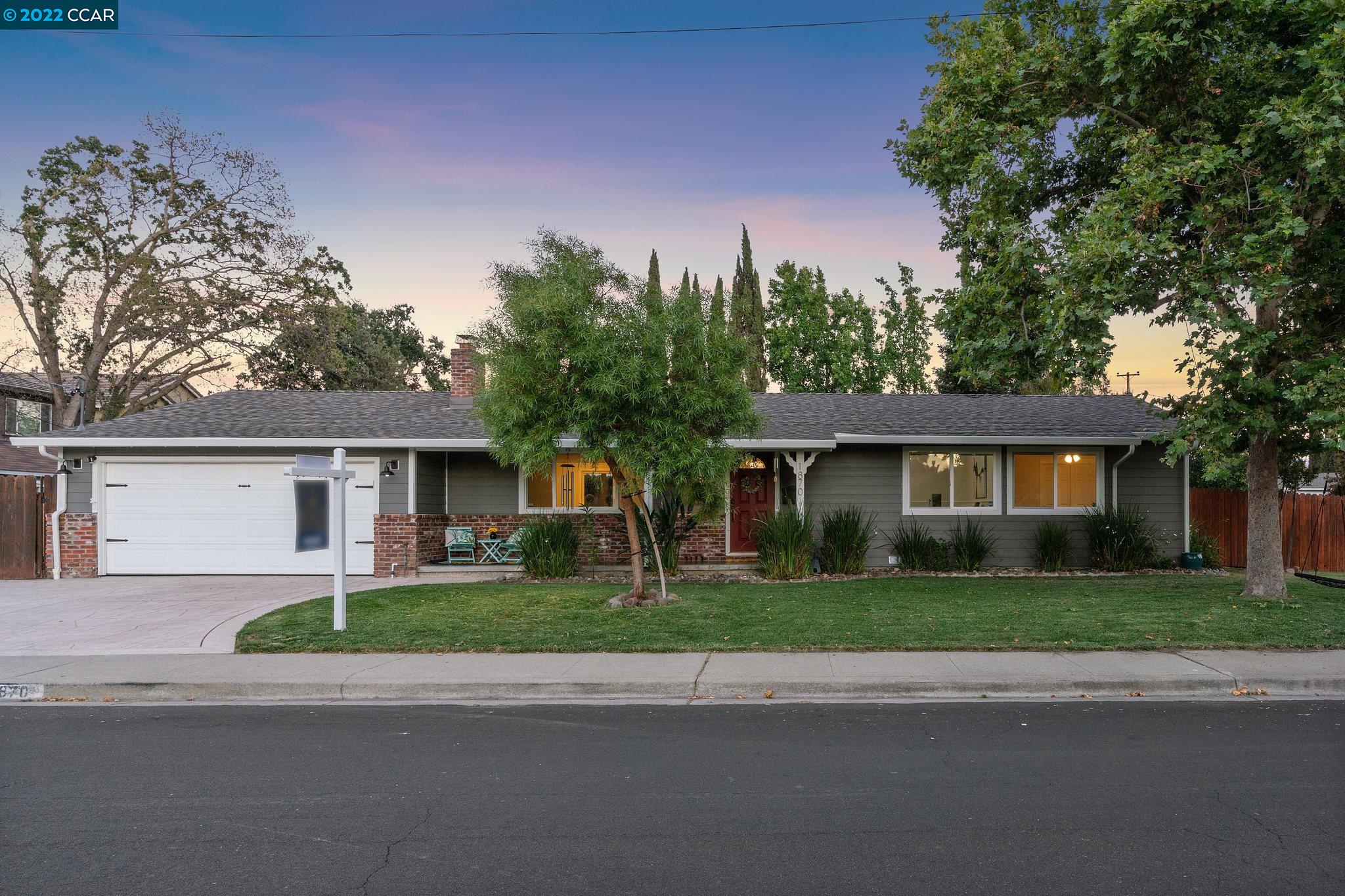 1870 Risdon Road Concord, CA 94518 - Photo 1 of 1 front view of a house with a yard