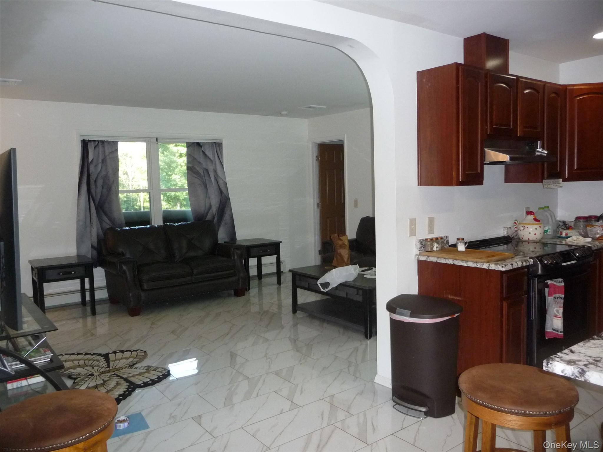 173 Franke Road Huguenot, NY 12746 - Photo 23 of 39 a living room with furniture a rug and a fireplace
