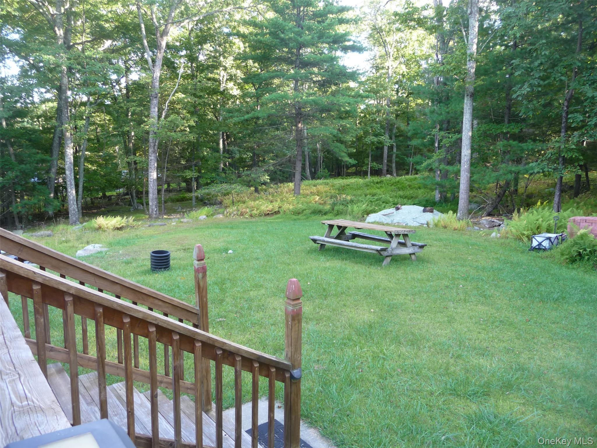 173 Franke Road Huguenot, NY 12746 - Photo 35 of 39 a garden view with a seating space
