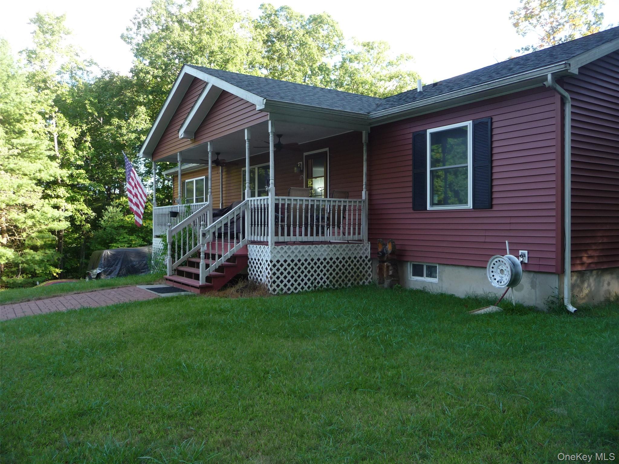 173 Franke Road Huguenot, NY 12746 - Photo 37 of 39 a view of a house with a yard