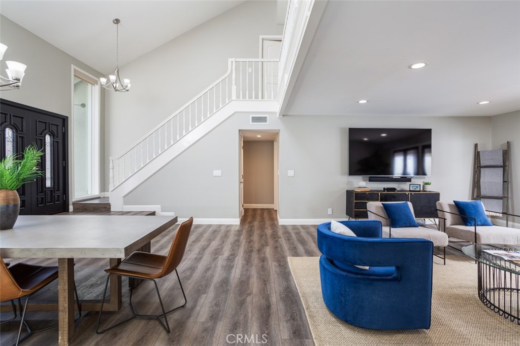 2789 Waxwing Circle Costa Mesa, CA 92626 - Photo 9 of 47 a living room with furniture and a flat screen tv