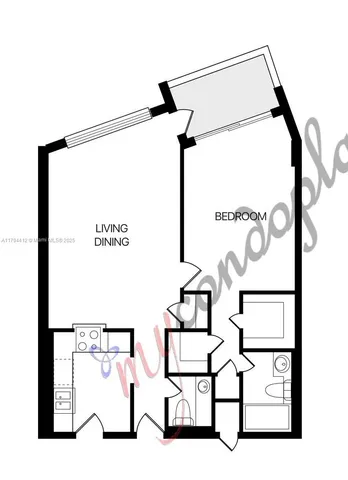 a picture of a bathroom with a sink and a mirror