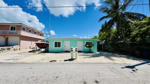 a view of a house with a patio