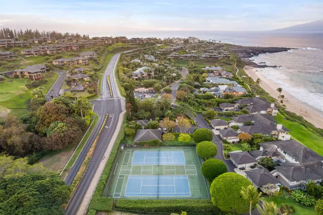 a view of lake with ocean