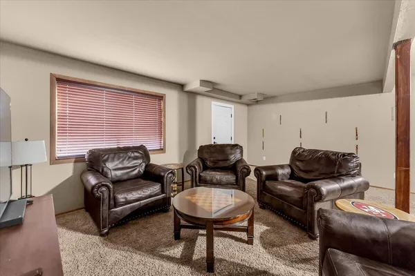 a view of a storage and utility room