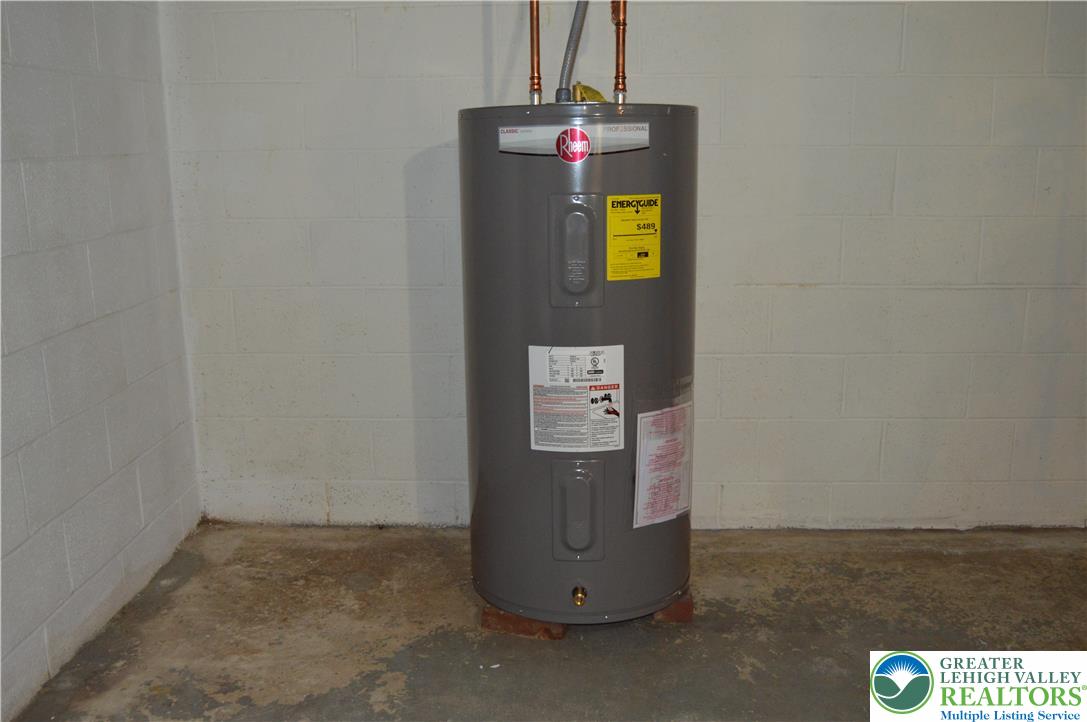 1819 Blue Barn Road Orefield, PA 18069 - Photo 20 of 21 Essential water heater unit provides reliable performance in a clean, functional space.