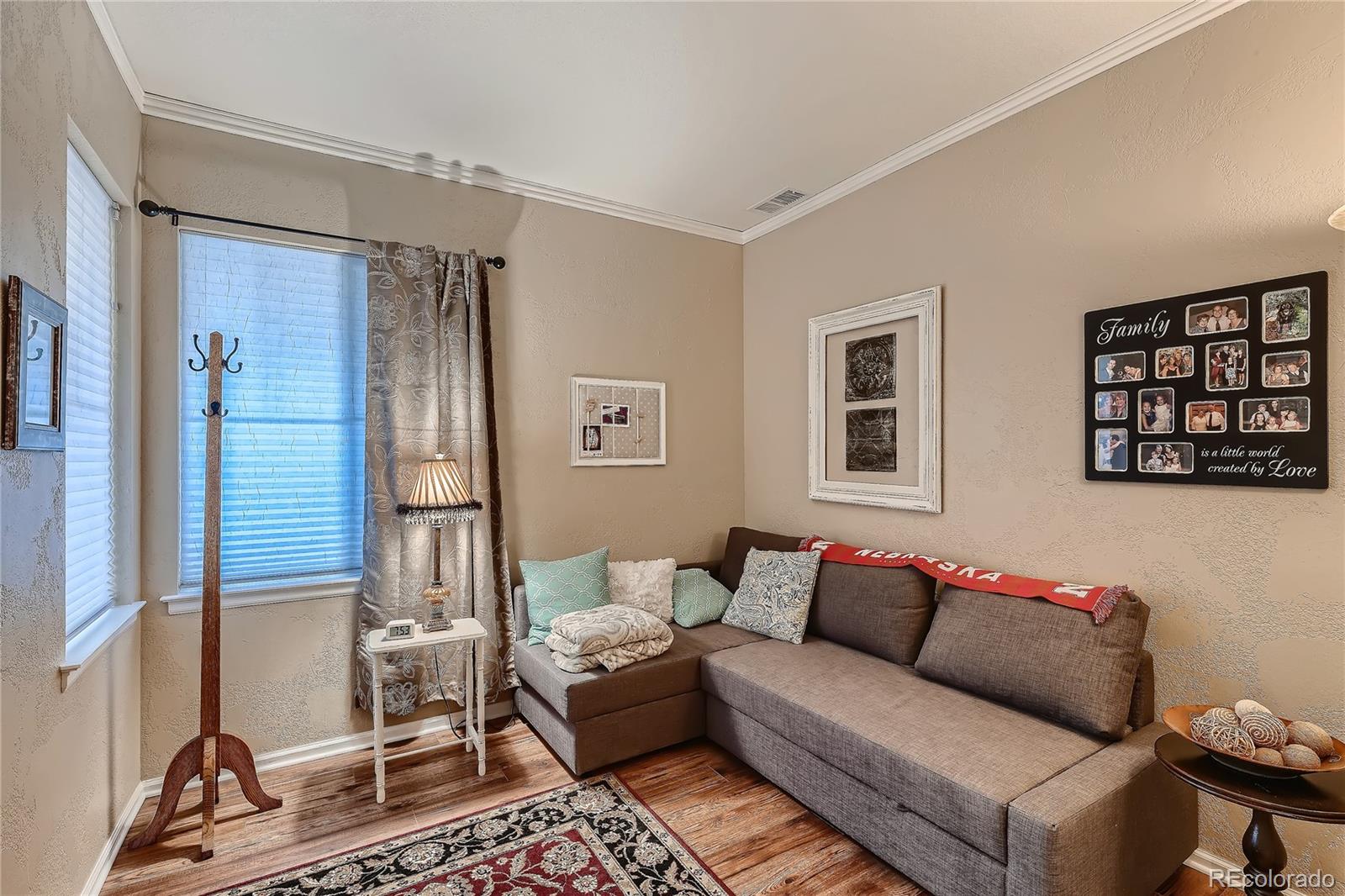 166 Whitehaven Circle Highlands Ranch, CO 80129 - Photo 23 of 28 a living room with furniture and a window