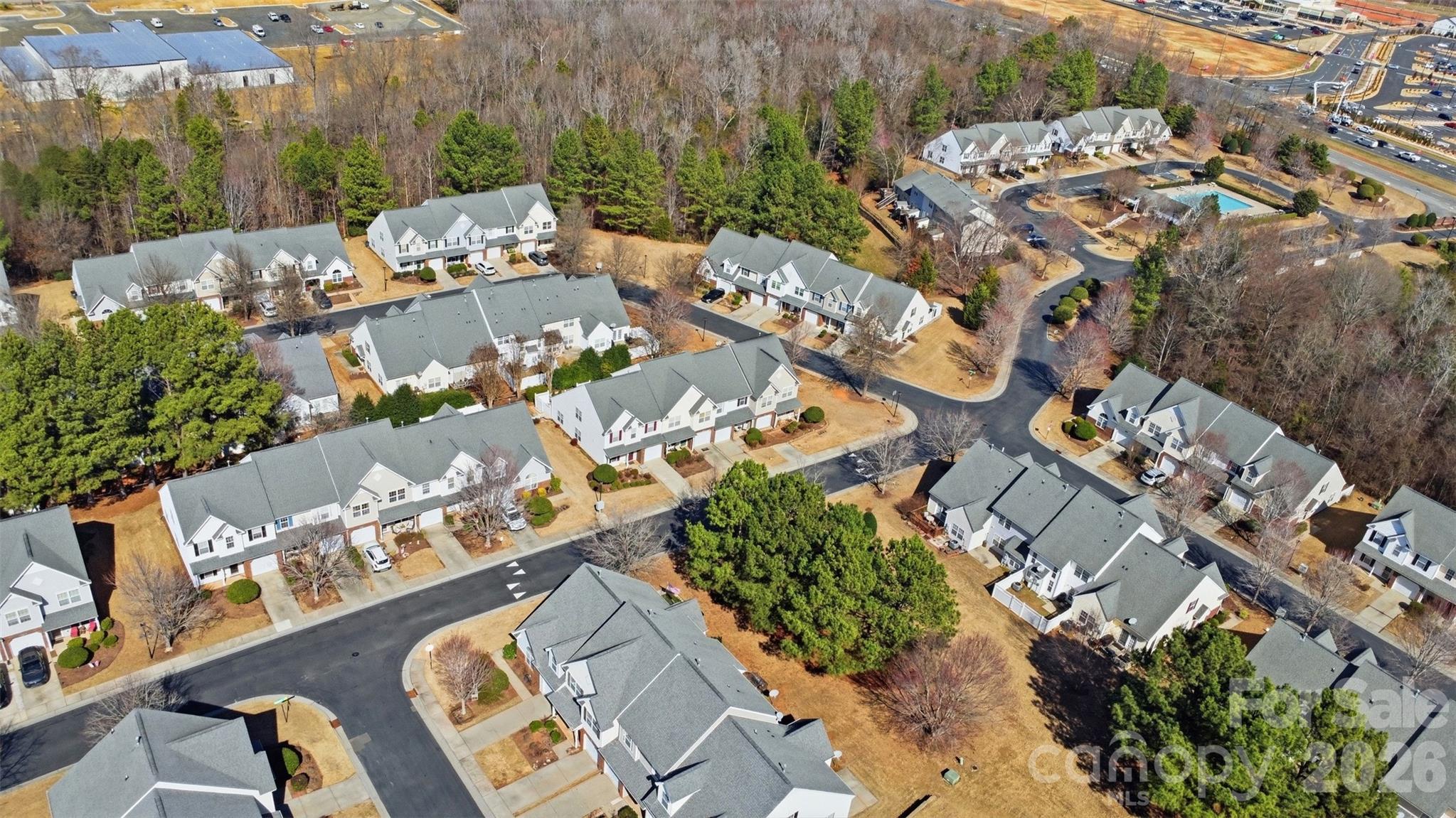 2262 Hanover Drive Fort Mill, SC 29707 - Photo 25 of 26 an aerial view of a house with outdoor space
