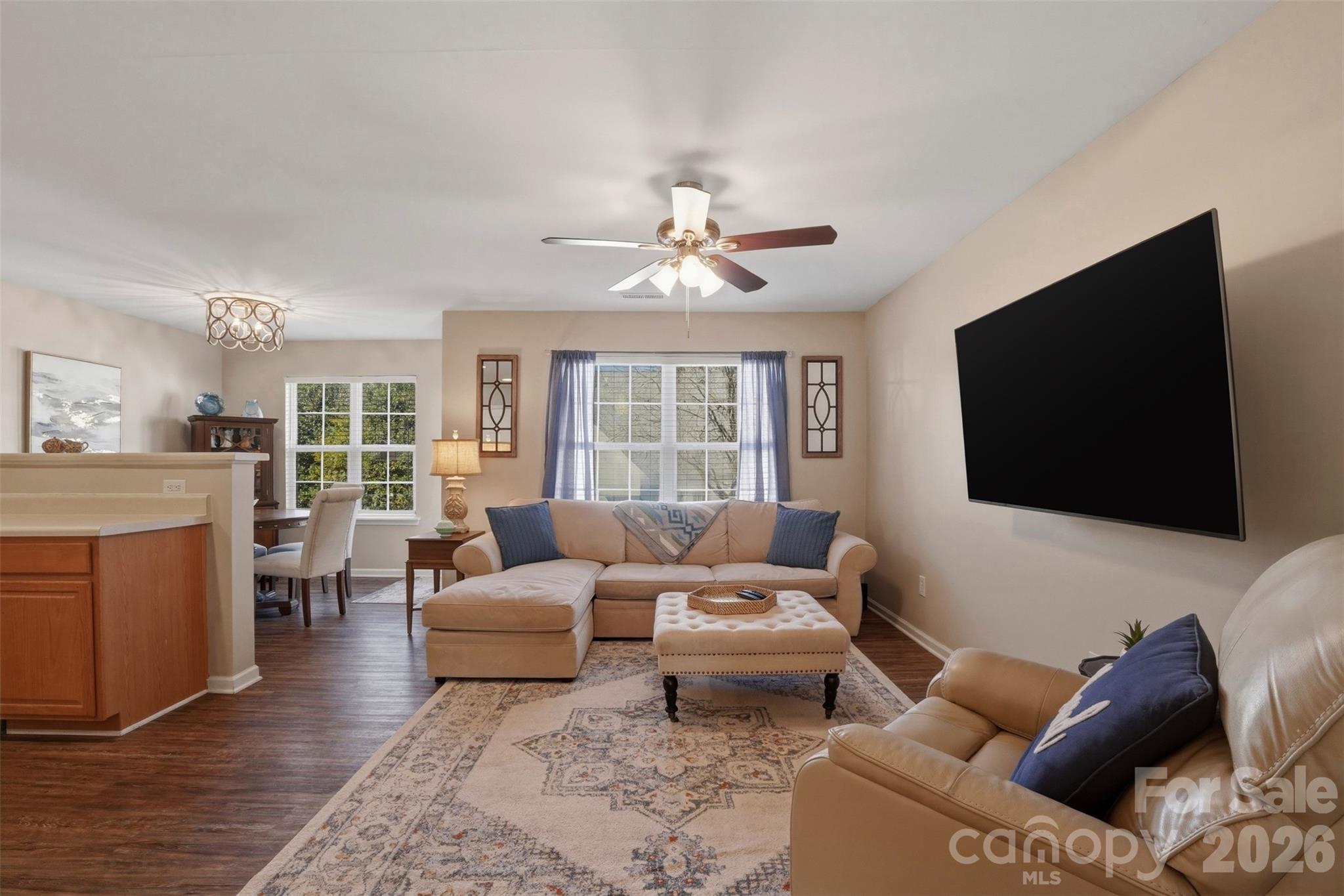 2262 Hanover Drive Fort Mill, SC 29707 - Photo 3 of 26 a living room with furniture and a flat screen tv