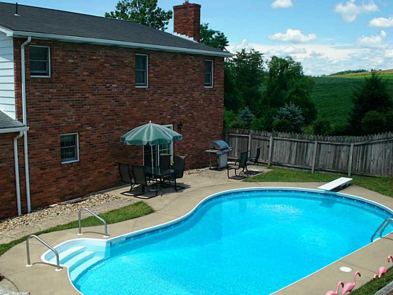 201 Smock Road Smock, PA 15480 - Photo 14 of 18 Swimming Pool/Hot Tub/Sauna. Privacy is key -