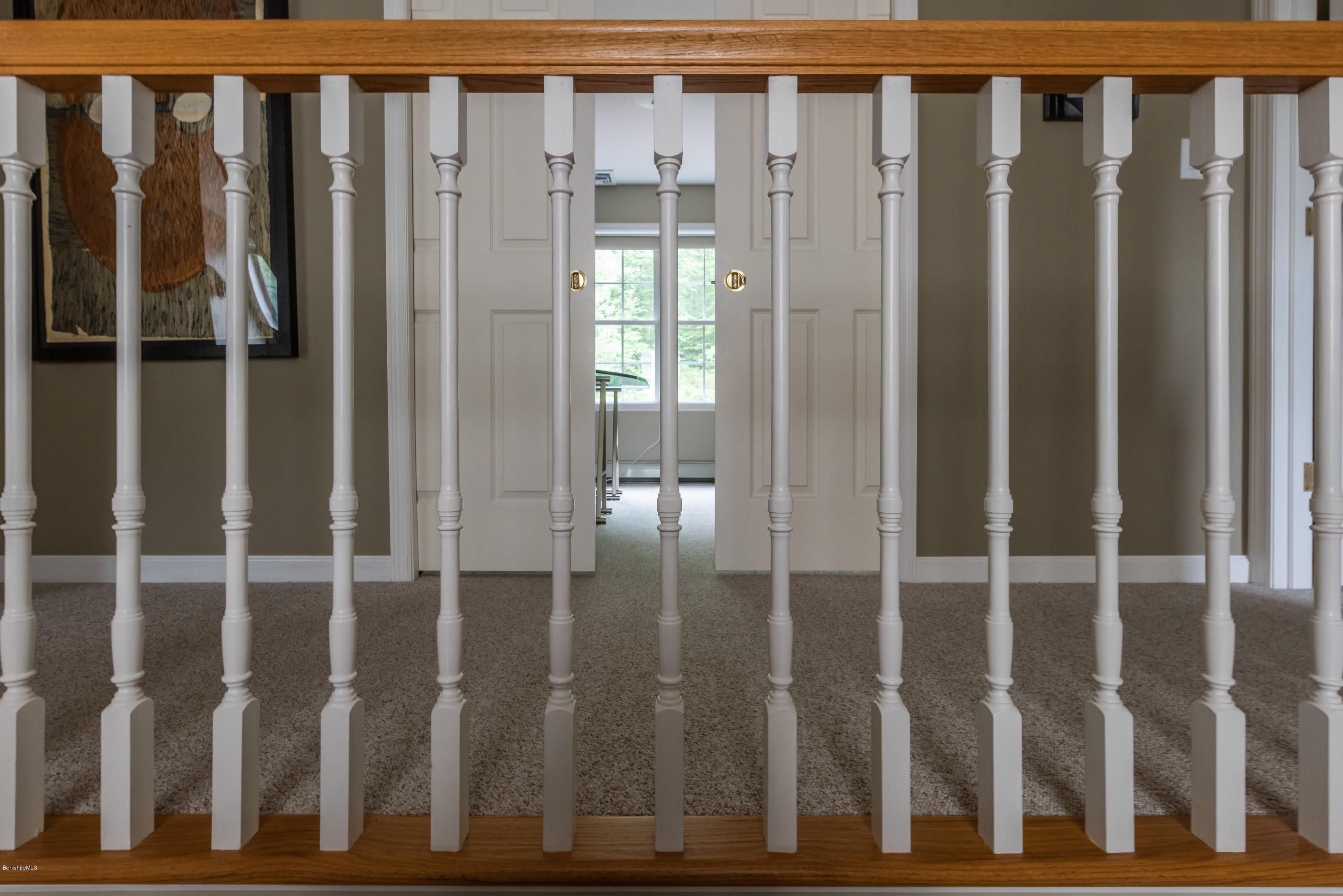 293 Monument Valley Road Great Barrington, MA 01230 - Photo 27 of 37 Landing rail second floor
