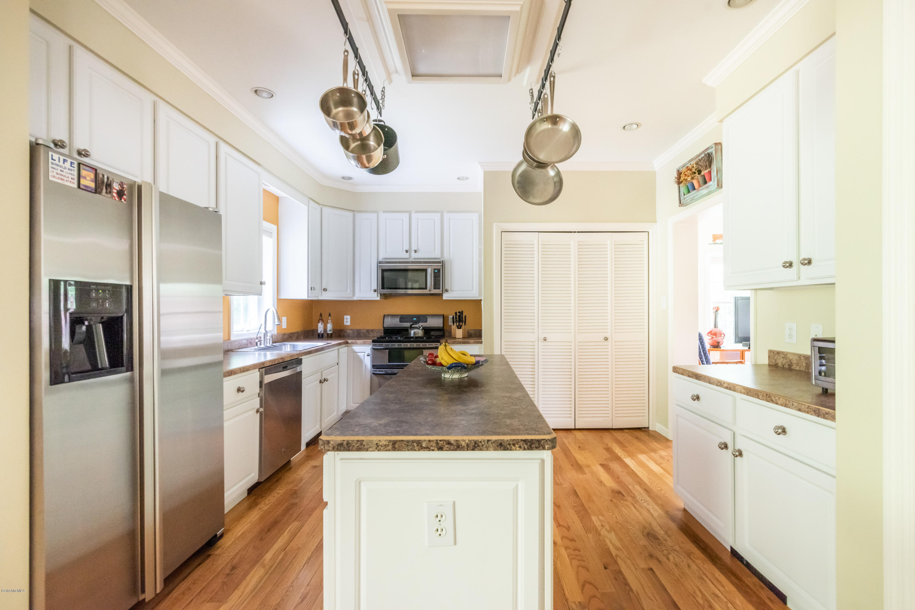 293 Monument Valley Road Great Barrington, MA 01230 - Photo 10 of 37 Kitchen With Center Island