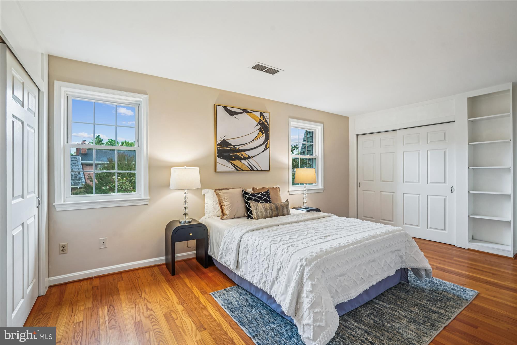 24 South Abingdon Street Arlington, VA 22204 - Photo 20 of 66 a bedroom with a bed and a window