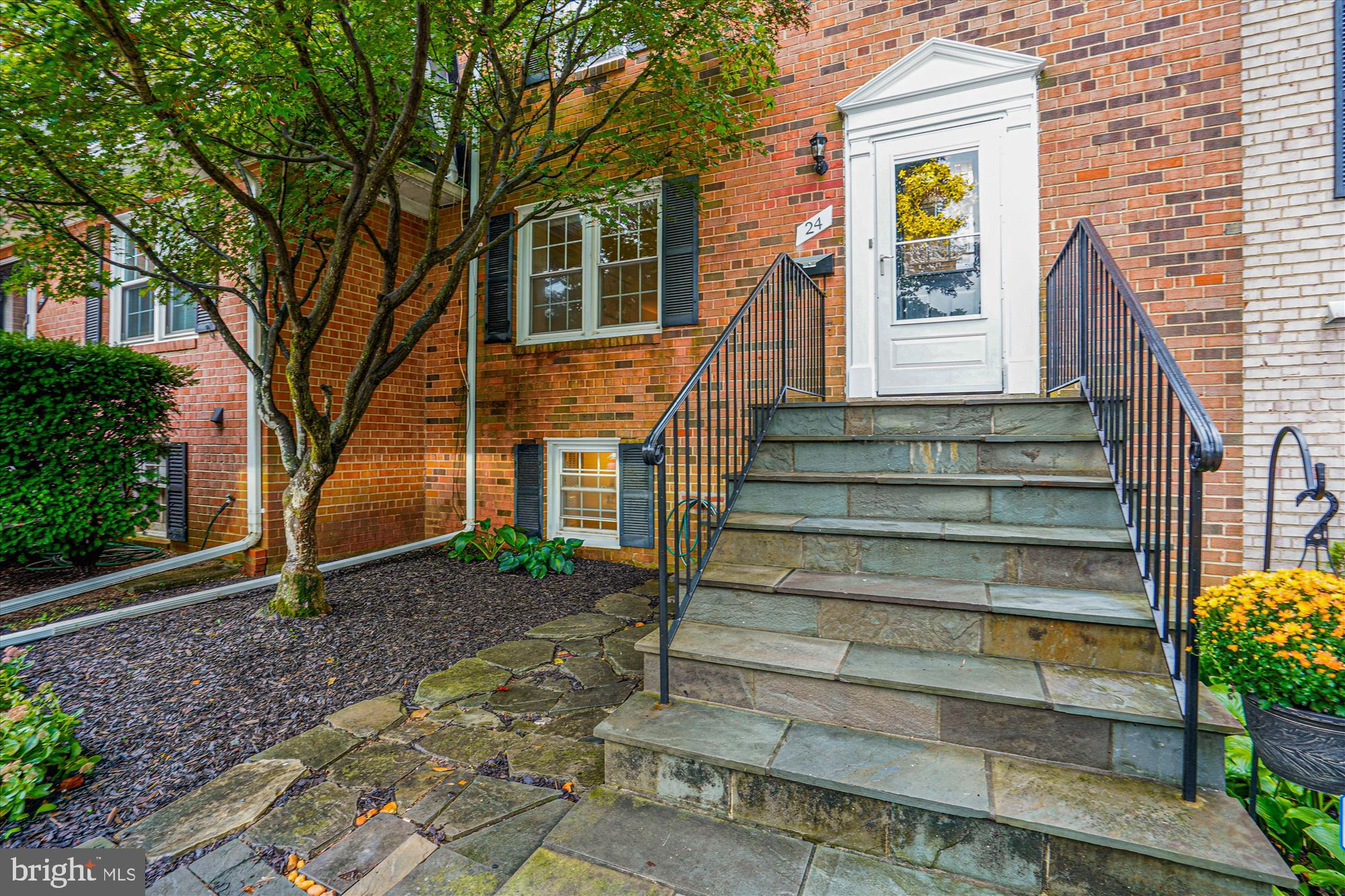 24 South Abingdon Street Arlington, VA 22204 - Photo 2 of 66 a view of a house with a small yard and large trees