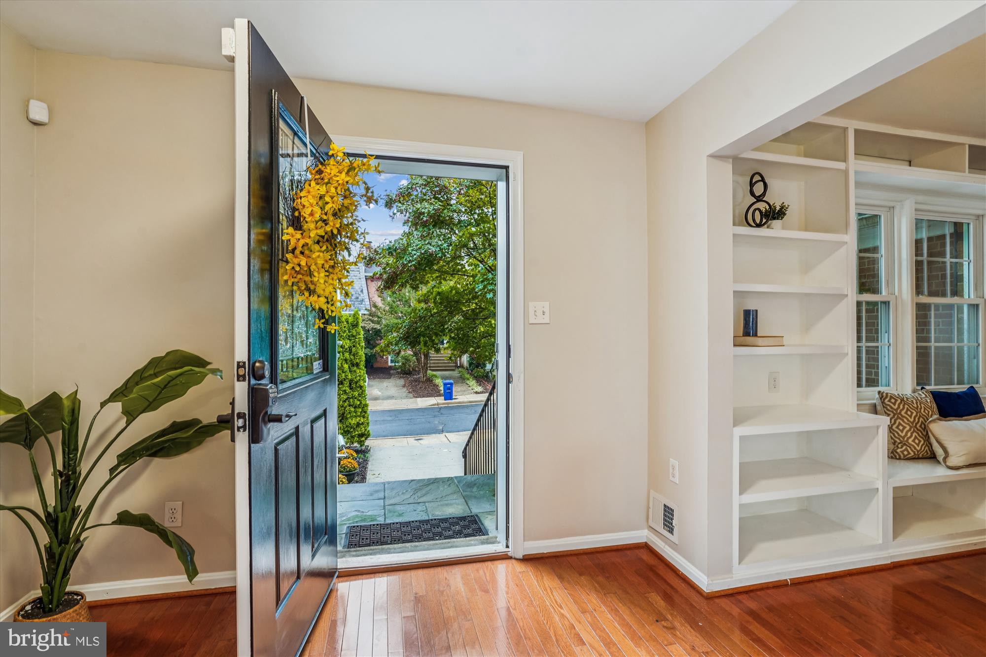 24 South Abingdon Street Arlington, VA 22204 - Photo 3 of 66 a view of entryway and hall with wooden floor