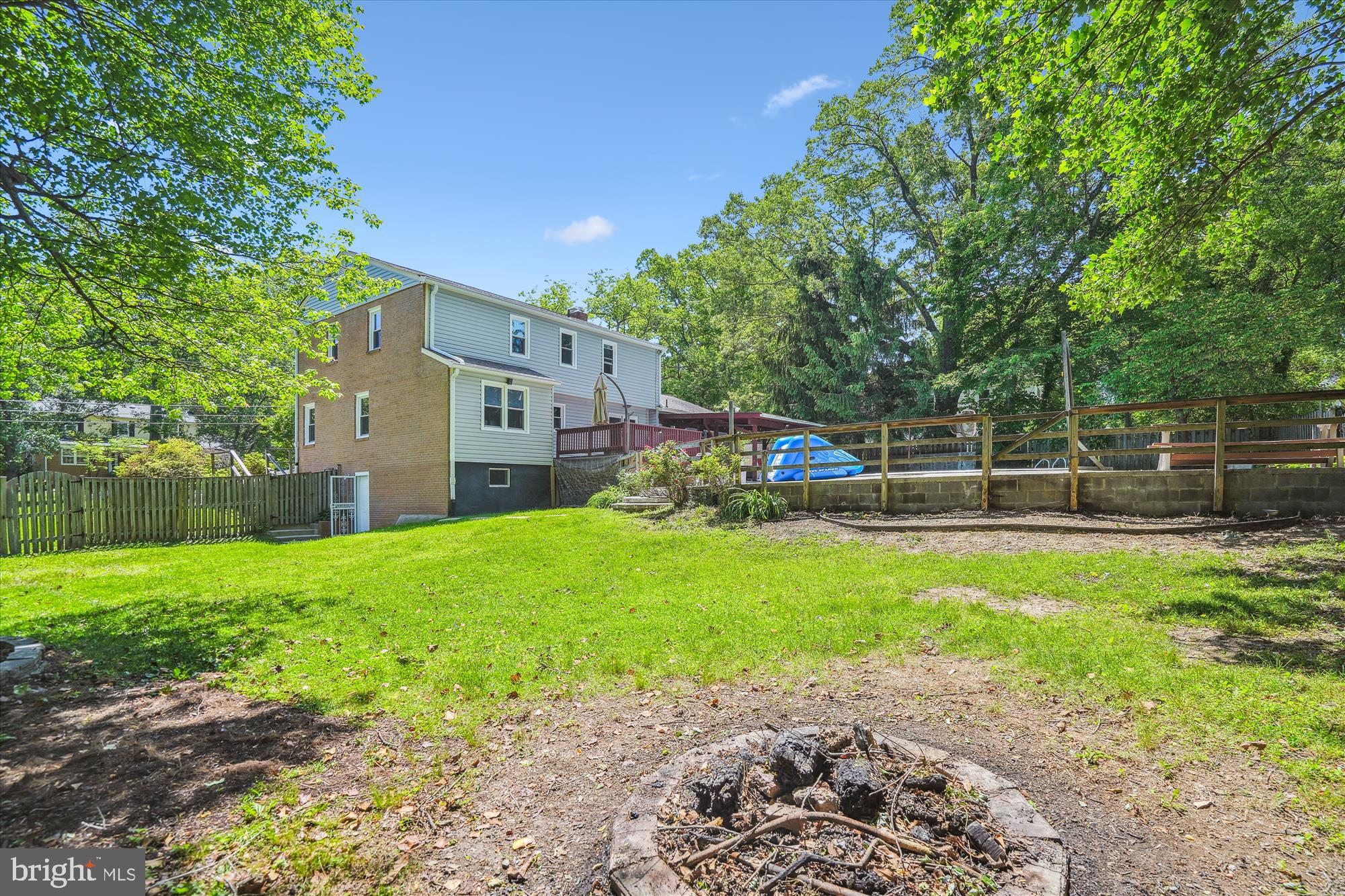 2445 Parallel Lane Silver Spring, MD 20904 - Photo 70 of 82 a view of a house with backyard and a garden