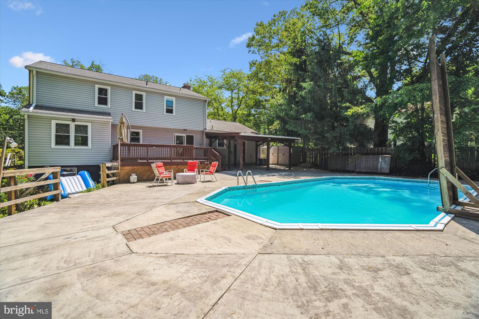 2445 Parallel Lane Silver Spring, MD 20904 - Photo 71 of 82 Pool deck