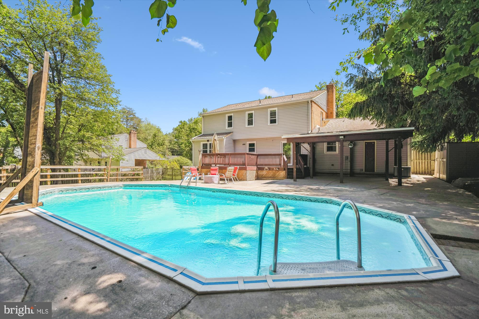 2445 Parallel Lane Silver Spring, MD 20904 - Photo 72 of 82 a view of a house with pool