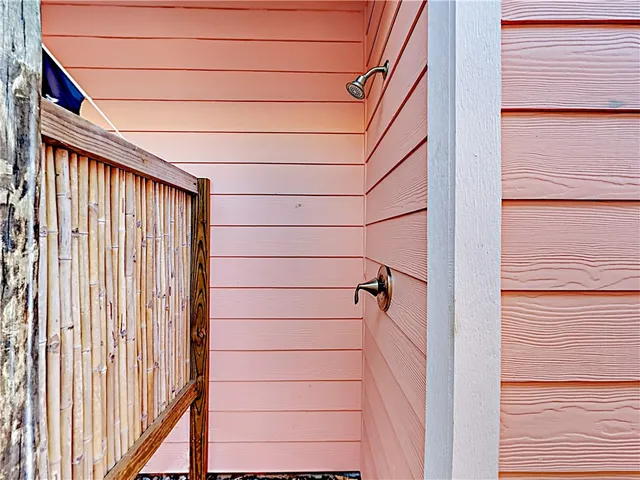 a view of front door
