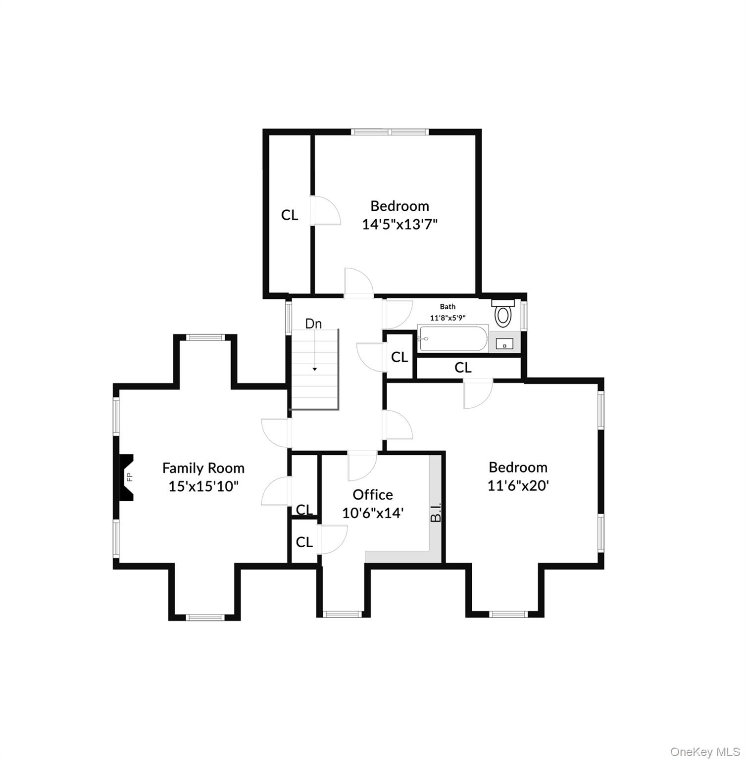49 Overlook Circle New Rochelle, NY 10804 - Photo 46 of 47 a picture of a bench in a white building