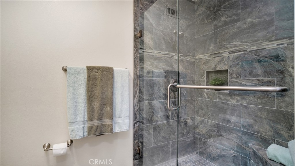 57 Pinewood Irvine, CA 92604 - Photo 31 of 39 A stunning walk-in granite shower