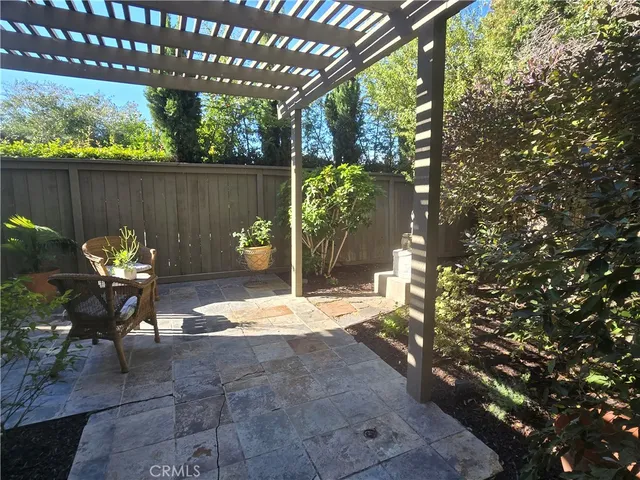 a view of a lake with houses