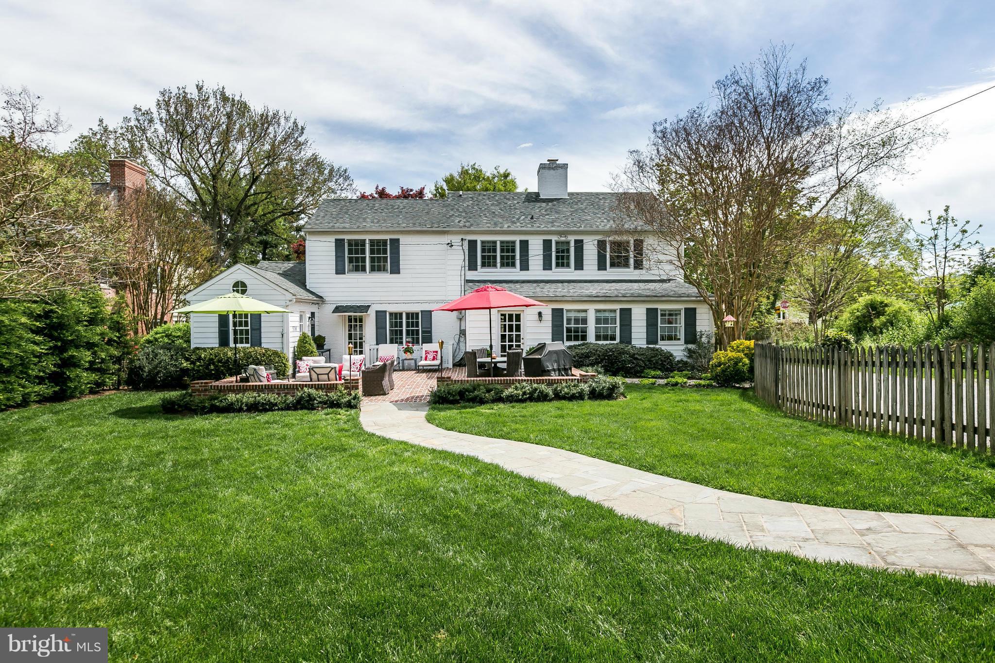 5700 Kenmore Road Baltimore, MD 21210 - Photo 29 of 30 a front view of a house with yard and green space