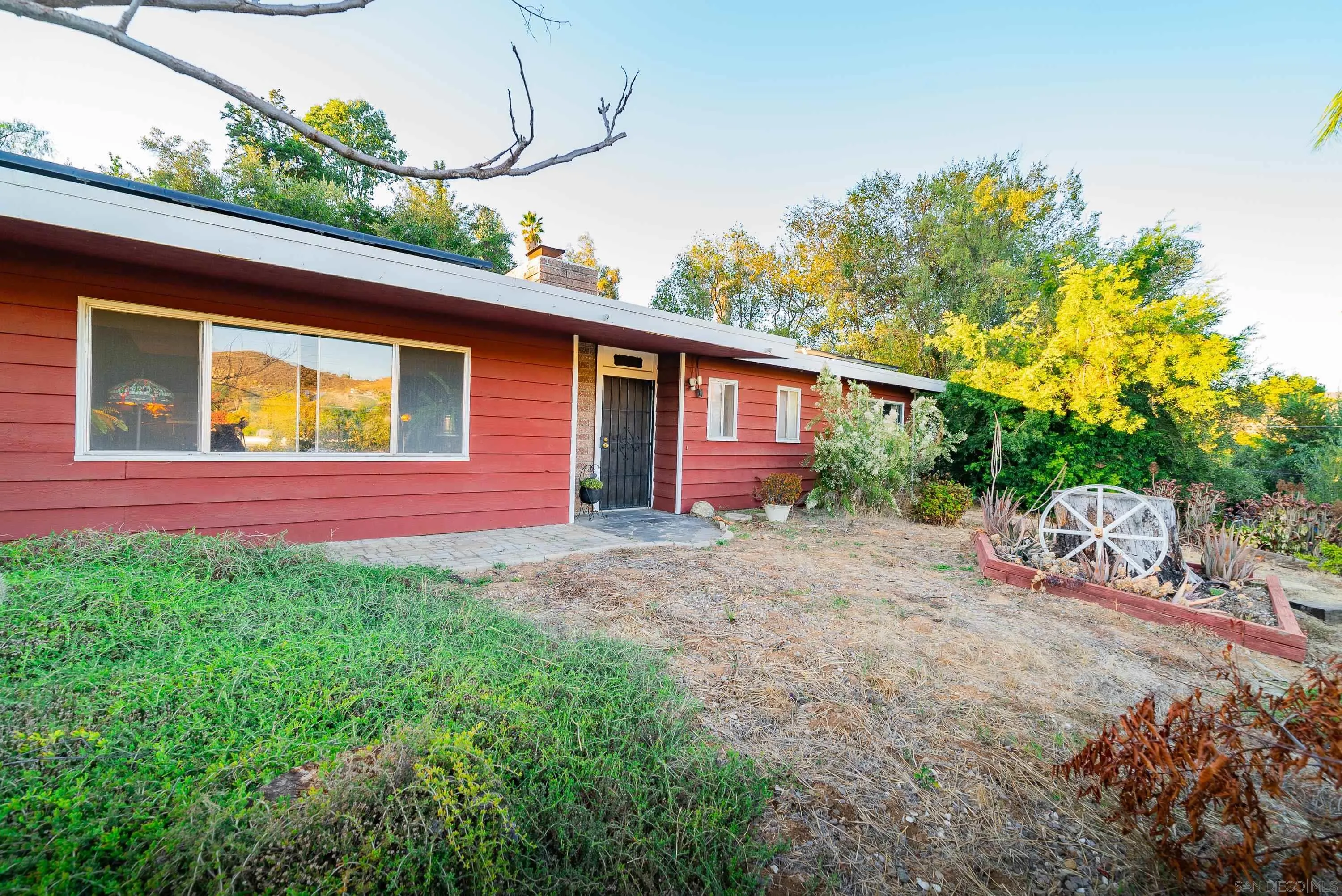 12472 Lemon Crest Drive Lakeside, CA 92040 - Photo 1 of 3 a view of a backyard with plants and large trees