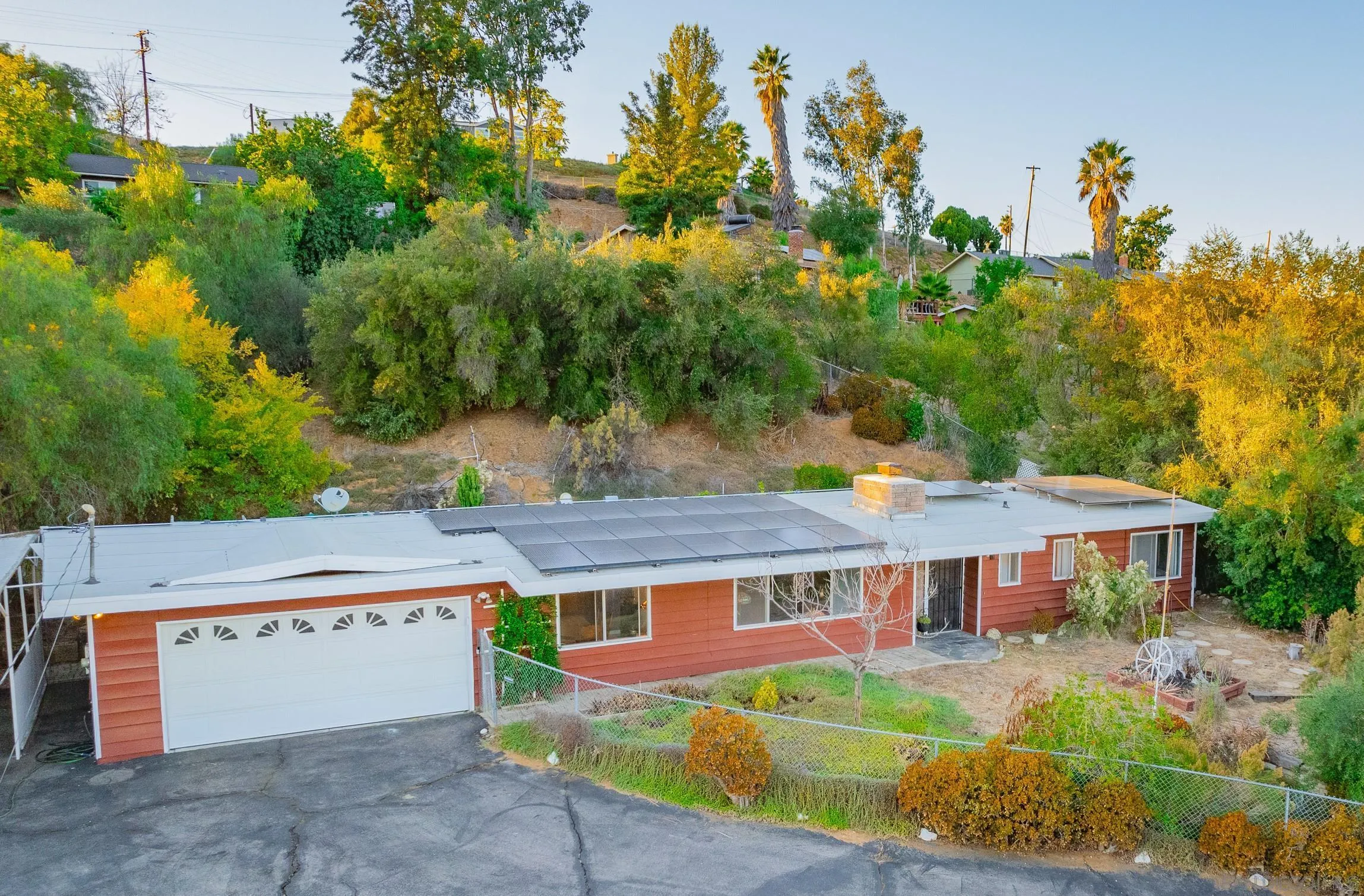 12472 Lemon Crest Drive Lakeside, CA 92040 - Photo 2 of 3 an aerial view of a house with a yard