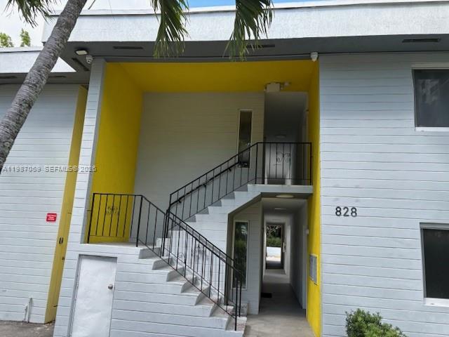 a view of entryway front of house