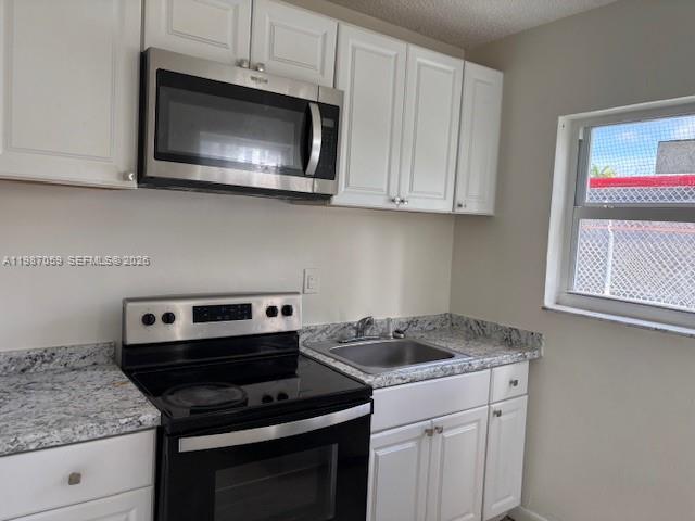 828 Southwest 20th Avenue, Unit 1 Miami, FL 33135 - Photo 8 of 10 a kitchen with a stove microwave and cabinets