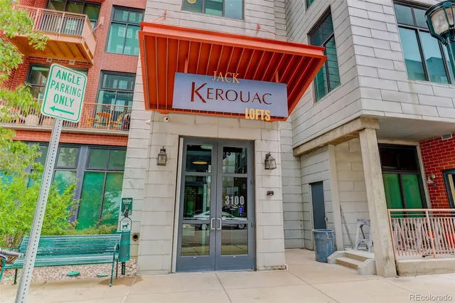 a sign on the side of a building