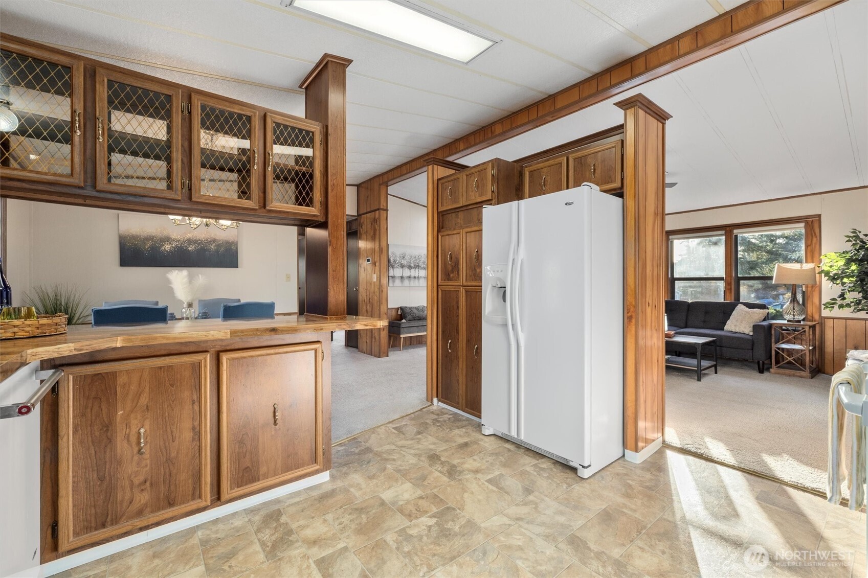 24331 S Park Bothell, WA 98021 - Photo 18 of 40 a kitchen with a refrigerator and a sink