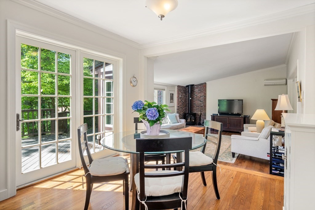 63 Bonad Road Newton, MA 02465 - Photo 4 of 15 a dining room with furniture window and wooden floor