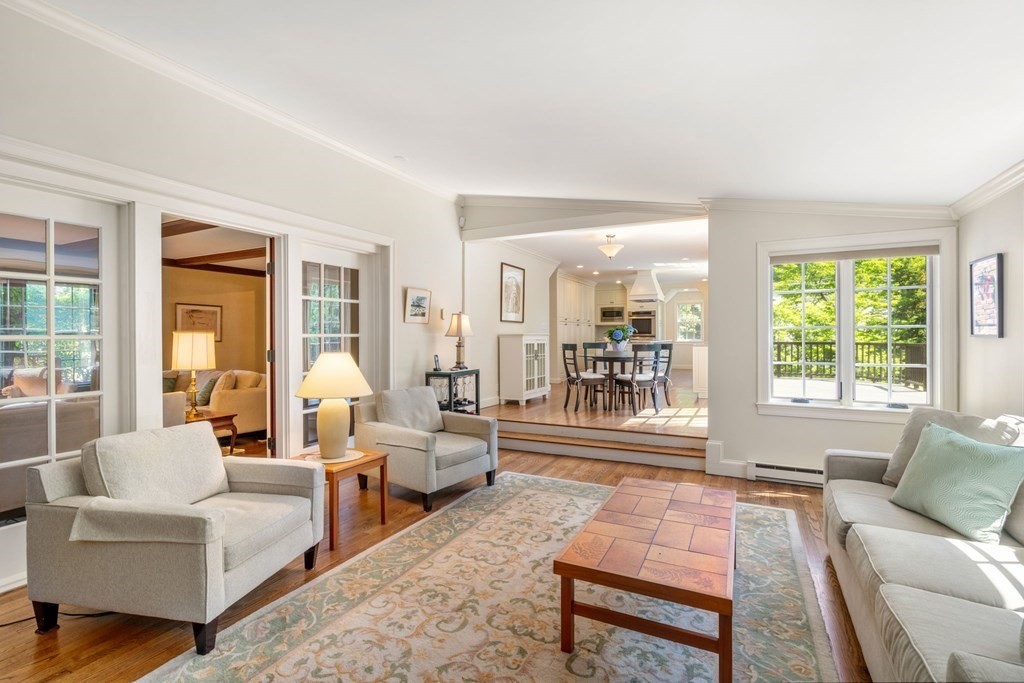 63 Bonad Road Newton, MA 02465 - Photo 7 of 15 a living room with furniture and a large window