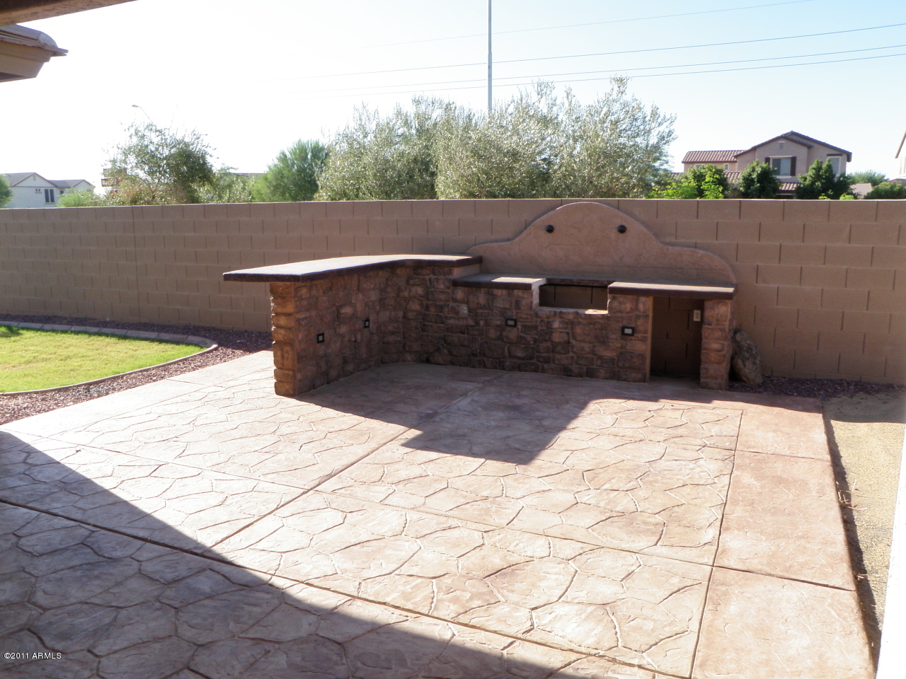 15211 West Boca Raton Road Surprise, AZ 85379 - Photo 18 of 18 Back Yard BBQ Counter