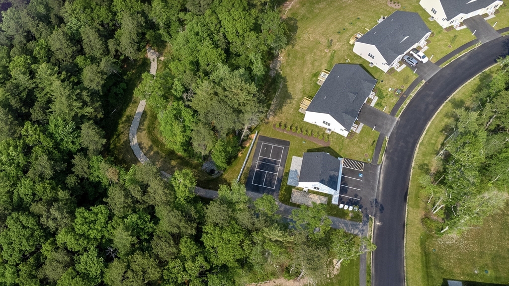 9 Tupper Hill Road, Unit 9 Plymouth, MA 02360 - Photo 7 of 30 an aerial view of a house with a yard swimming pool outdoor seating yard and mountain view