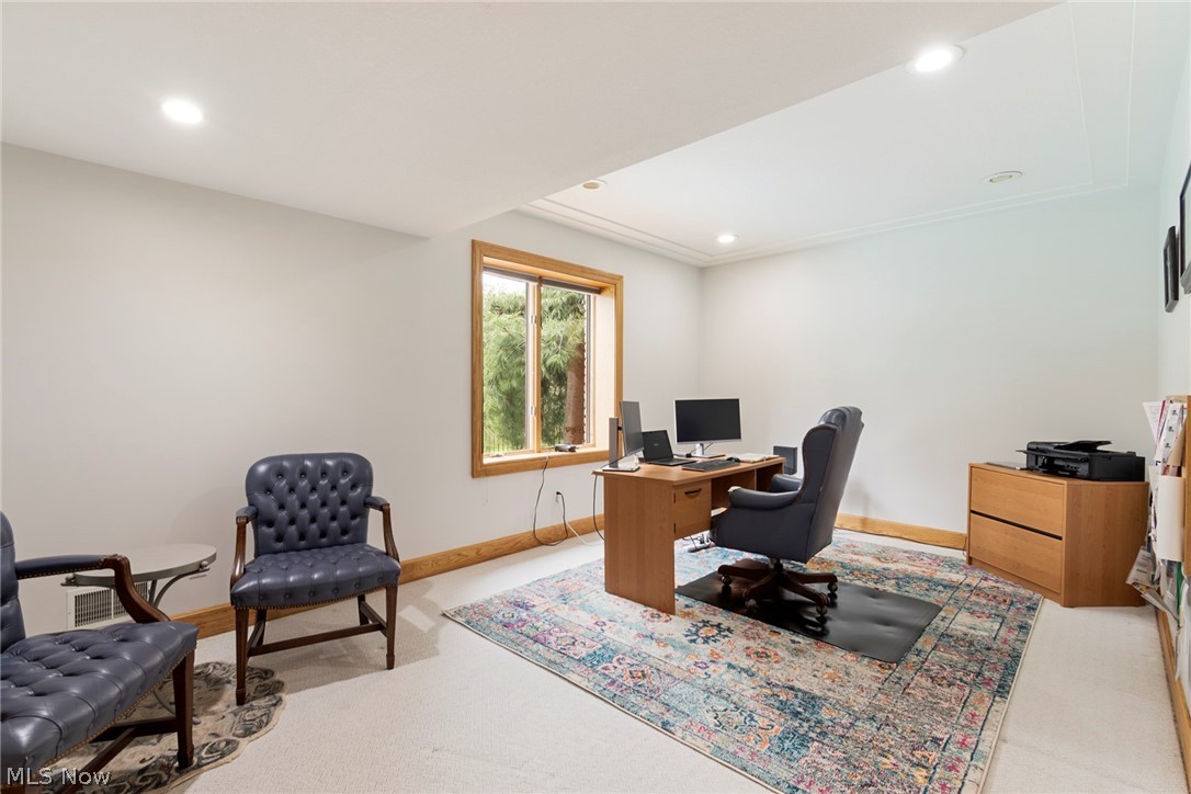 7435 South Raccoon Road Canfield, OH 44406 - Photo 43 of 47 View of carpeted office space