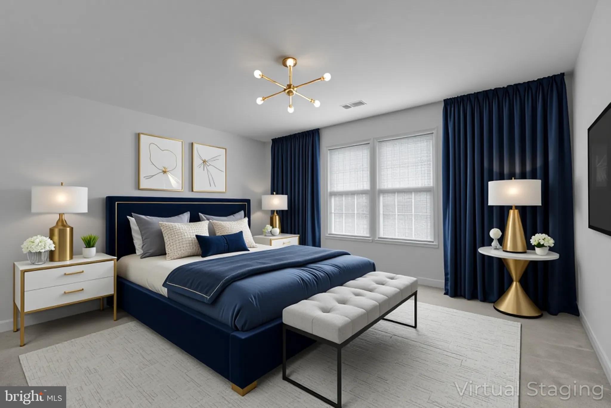 5184 Lovering Drive Doylestown, PA 18902 - Photo 31 of 51 a bedroom with a bed and a large window