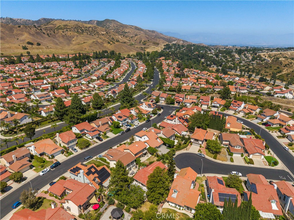 12065 Shadow Glen Lane Porter Ranch, CA 91326 - Photo 43 of 46 an aerial view of city and lake