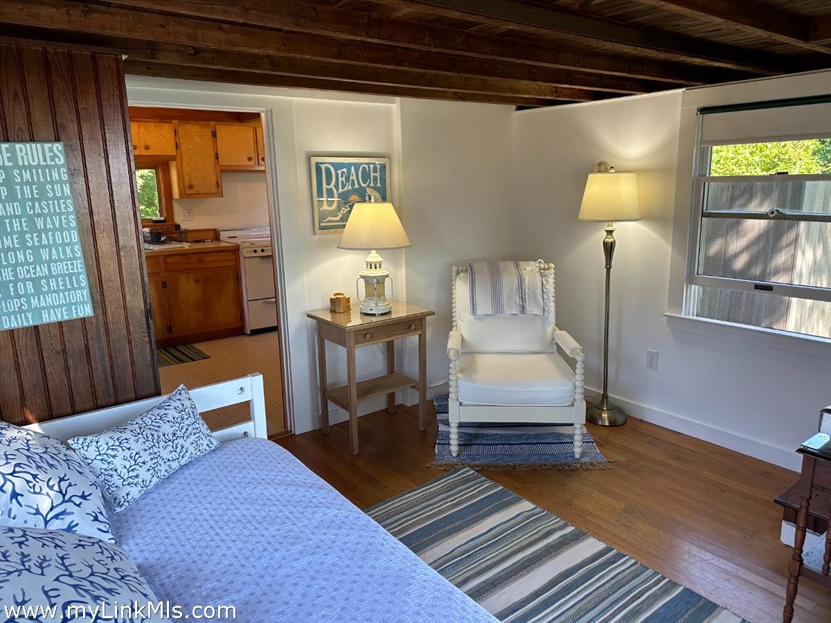 34 Edy's Island Way Chilmark, MA 02535 - Photo 40 of 46 Living room in the guest house.