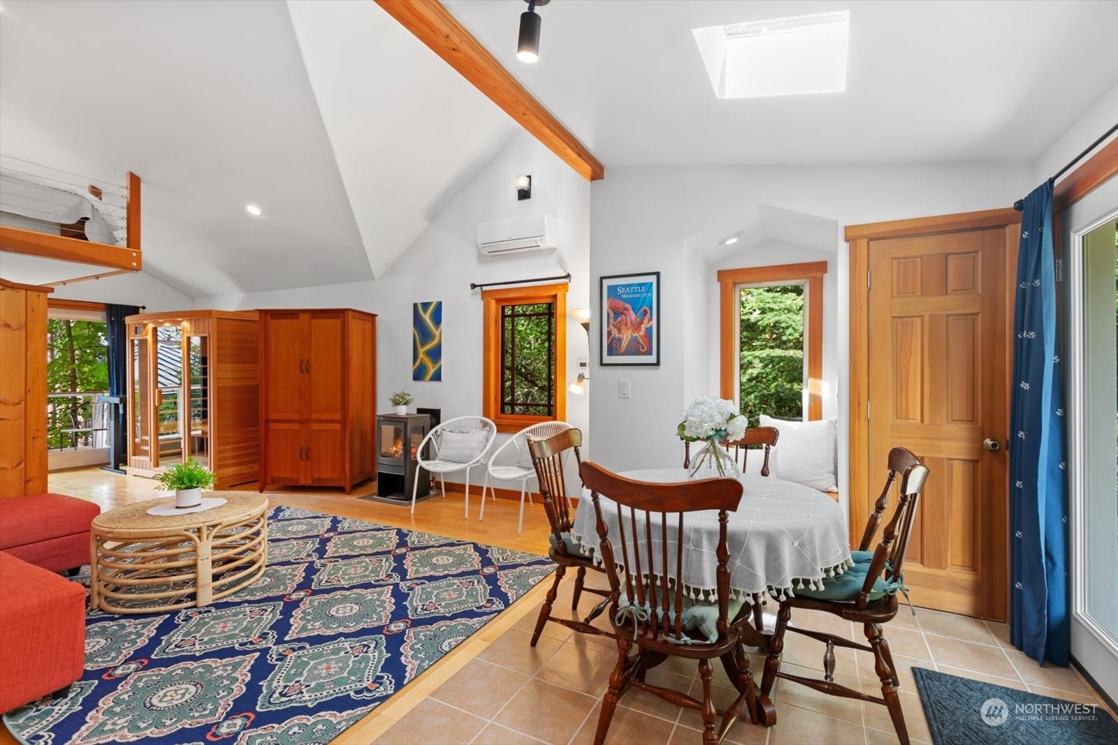 15908 68th Avenue West Edmonds, WA 98026 - Photo 29 of 40 a view of a dining room with furniture window and outside view