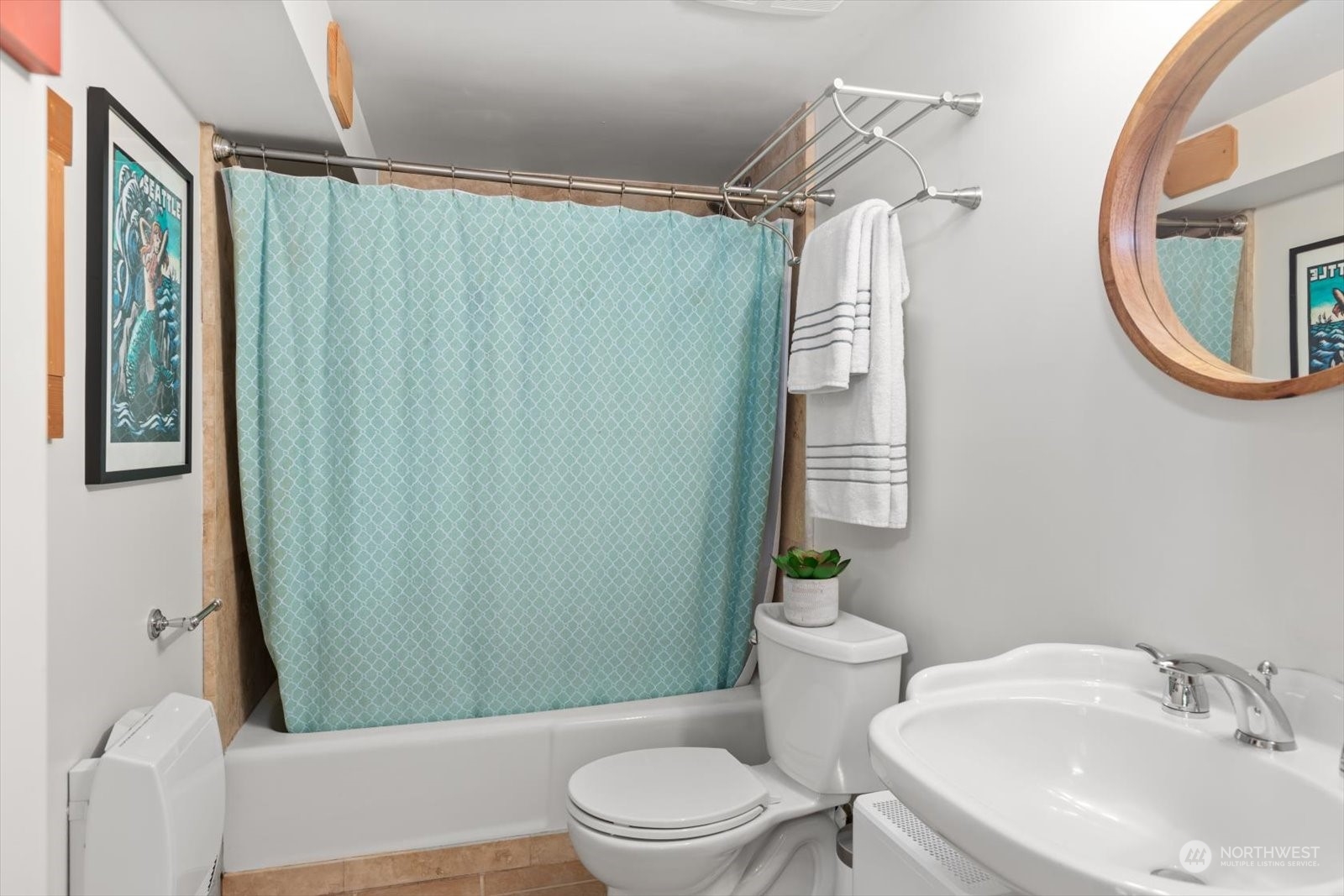 15908 68th Avenue West Edmonds, WA 98026 - Photo 33 of 40 a bathroom with a sink a toilet and shower