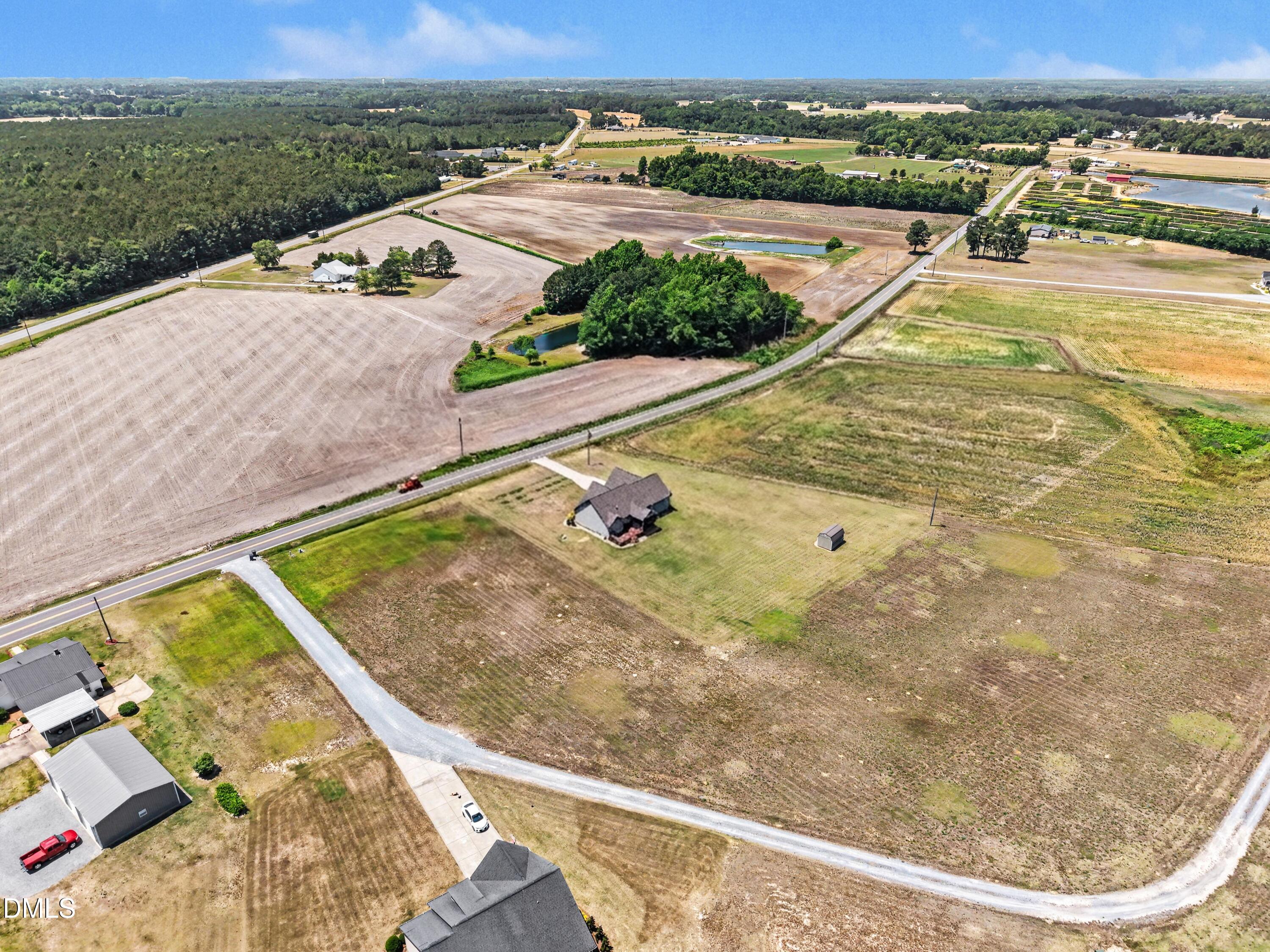 3587 Hannah Creek Road Benson, NC 27504 - Photo 35 of 43 an aerial view of swimming pool