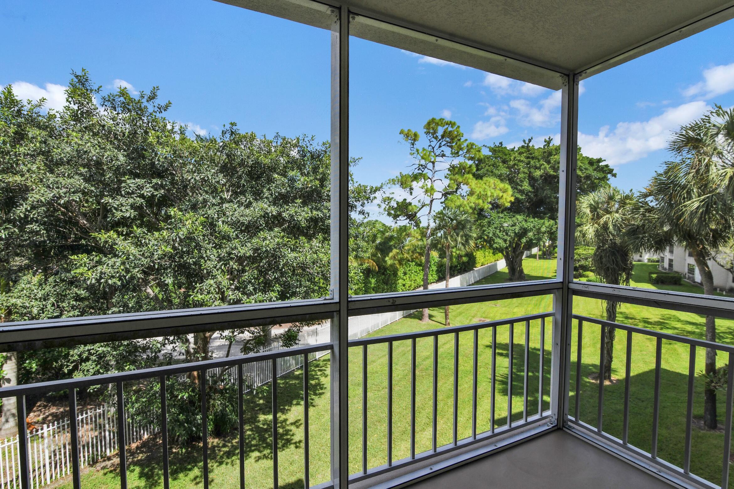 6133 Balboa Circle, Unit 304 Boca Raton, FL 33433 - Photo 26 of 48 a view of a balcony