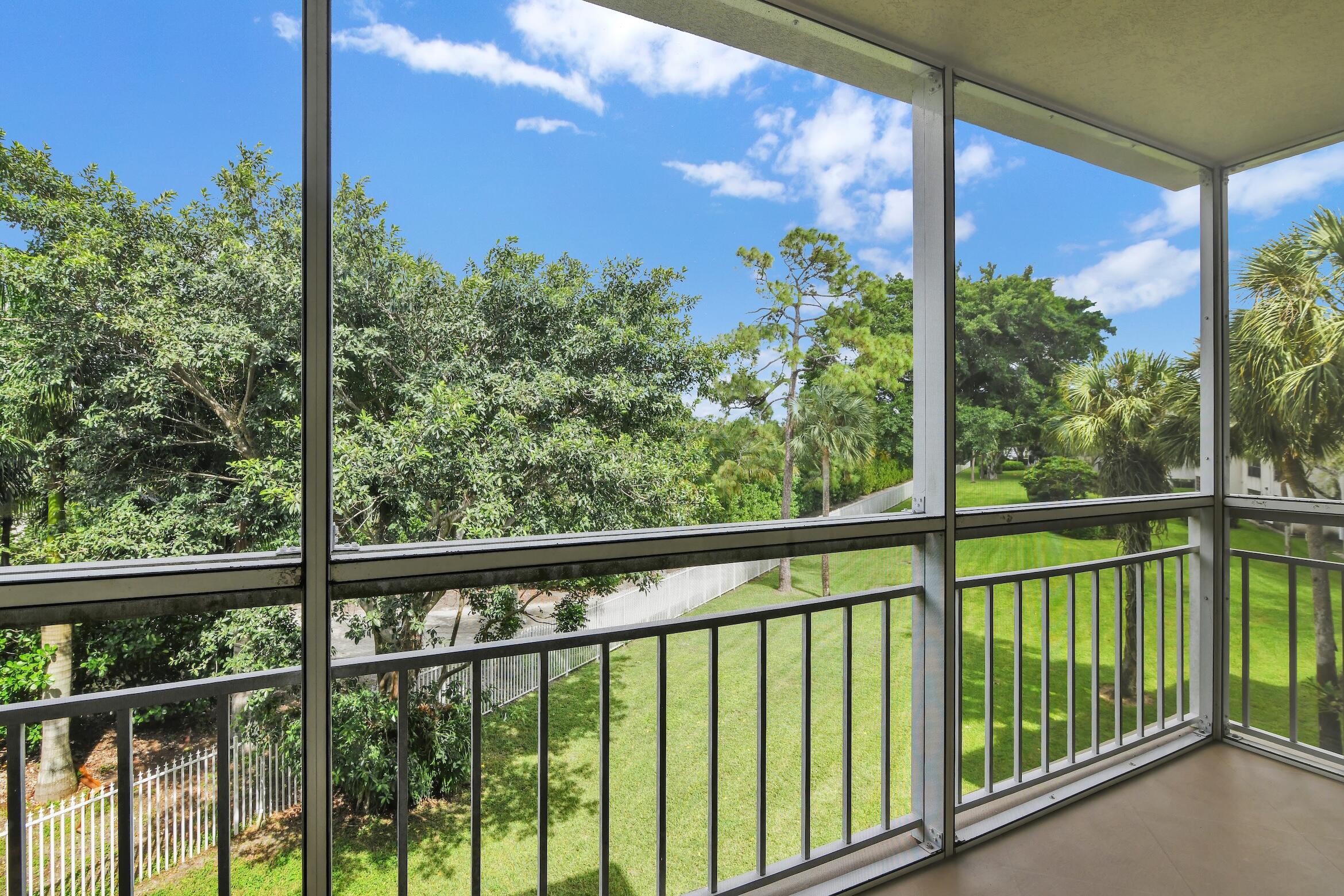 6133 Balboa Circle, Unit 304 Boca Raton, FL 33433 - Photo 28 of 48 a view of a balcony