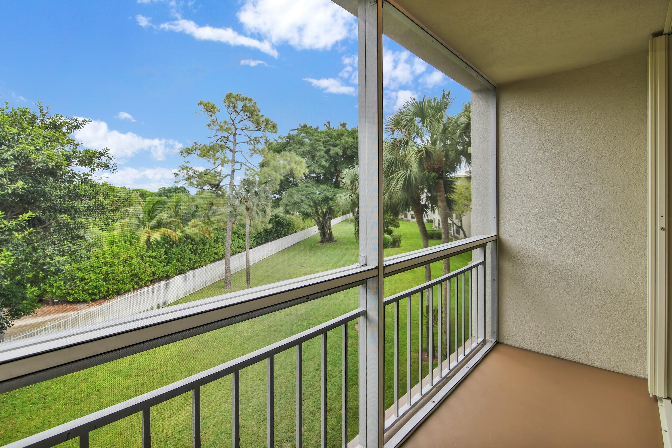 6133 Balboa Circle, Unit 304 Boca Raton, FL 33433 - Photo 33 of 48 a view of a balcony