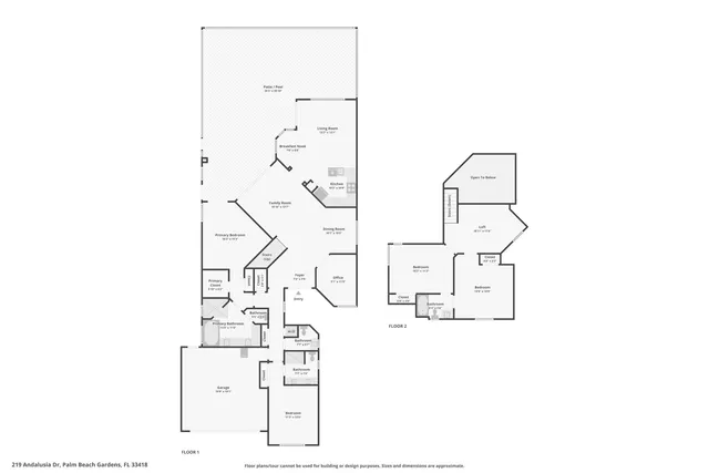 $1,499,000 | 219 Andalusia Drive, Palm Beach Gardens, FL 33418
