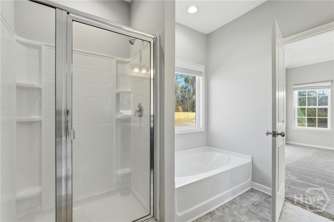 1297 Talmadge Road Allenhurst, GA 31301 - Photo 22 of 32 Separate shower and soaking tub