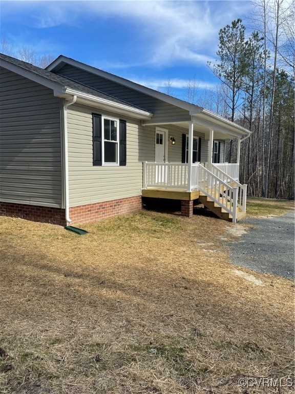 744 Howerton Road Dunnsville, VA 22454 - Photo 3 of 28 Close up of Front